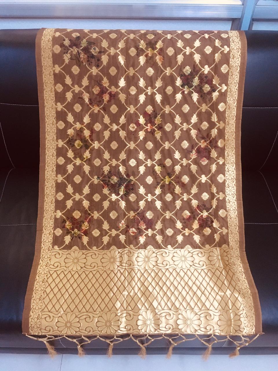 Banarasi Silk 1 Ethnic Wear Wholesale Dupatta Collection